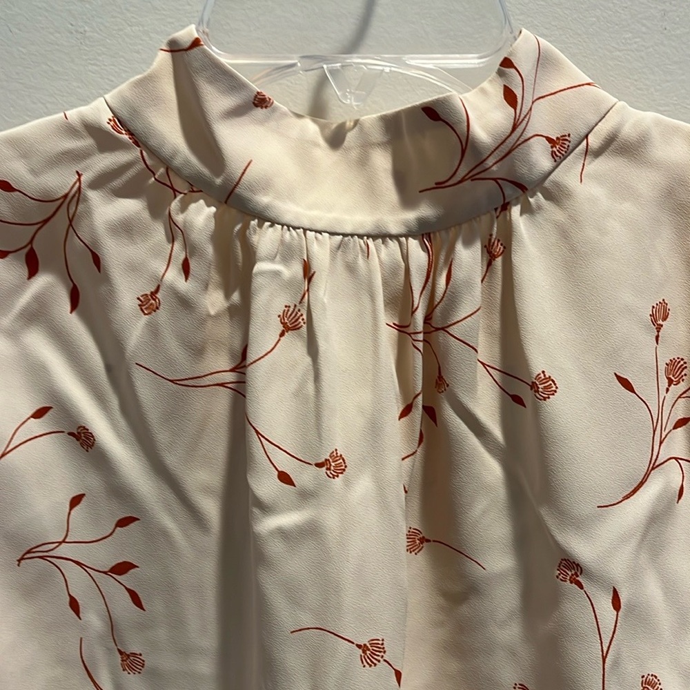 NWT Joie Alfrie Floral Print Blouse, Small - Picture 8 of 14
